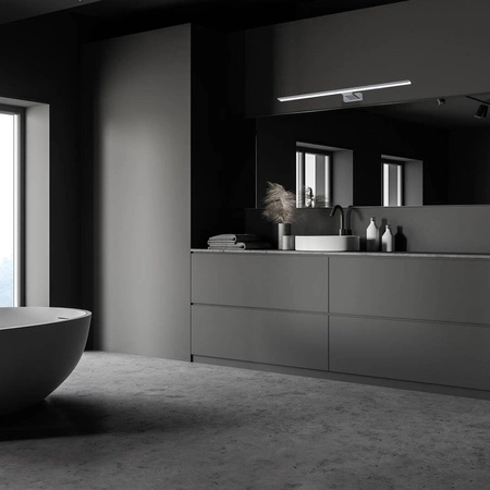 Kinkiet do łazienki SHINE 15W LED 80cm chrom