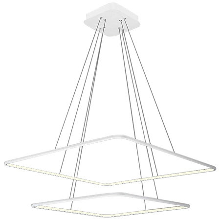 Nowoczesna lampa NIX II LED white 60cm ciepła 3000K