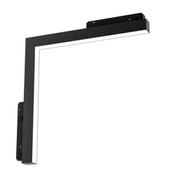 Lampa w kształcie litery "L" pionowa do systemu MAGNETIC TRACK, 24W LED, 4000K, ML7166