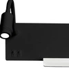Lampa nocna z półką SHELF BLACK LED 4W+5W+2W ML6344
