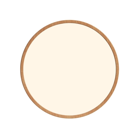 Lampa sufitowa OJA LED 2700K Biała ciepła Plastik | Drewnopodobne