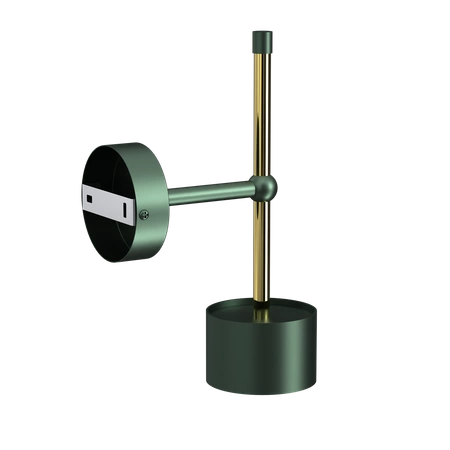 Kinkiet ARENA GREEN/GOLD 1xGX53