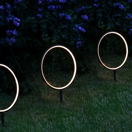 Lampa Solarna Rings 2x1,5W 2x25lm 3000K