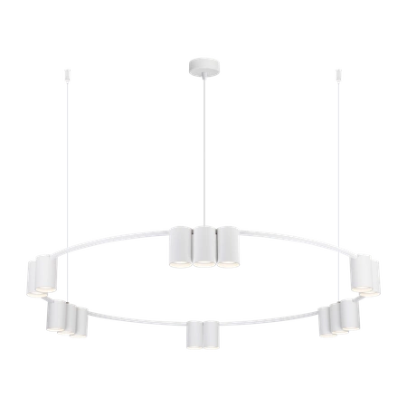 Lampa wisząca (koło) GENESIS WHITE15xGU10