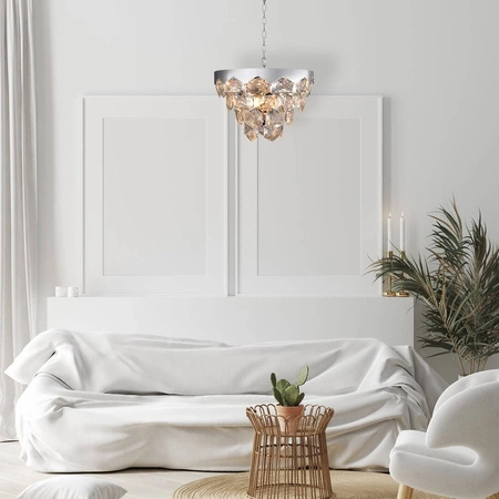 Żyrandol glamour GRACE CHROME ML5993