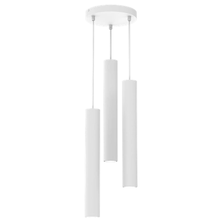 Lampa wisząca HUDSON, MLP8800, biała, 3x8W GU10