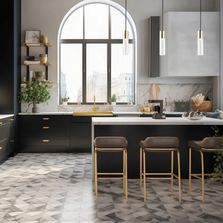 Lampa Wisząca Ricky Złoty 1xGU10