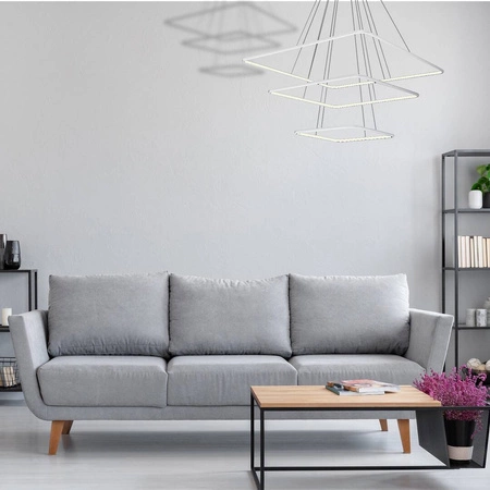 Nowoczesna lampa NIX III LED white 80cm