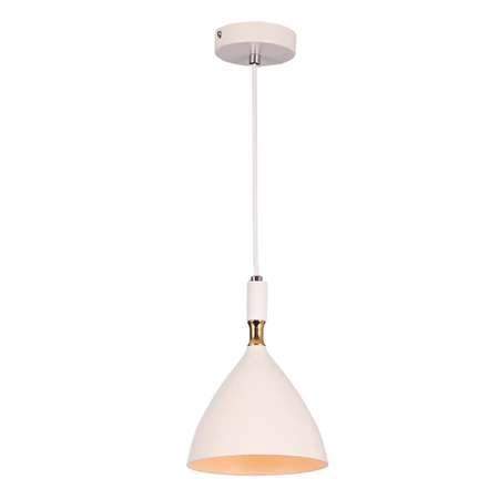 Lampa wisząca OTTO WHITE/GOLD 1xE27