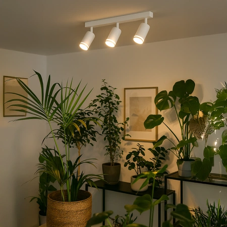 Oprawa Pipe Ring Spot Biały 3xGU10