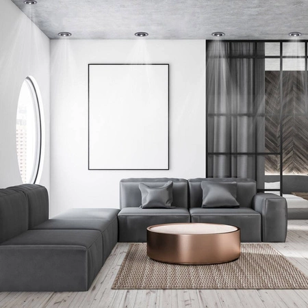 Oprawa podtynkowa REDONDO BLACK 1xAR111 GU10 ML5696