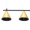 Lampa Wisząca Cone Złoty 4xGU10