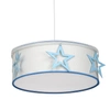 Lampa wisząca STAR, biały/niebieski, 1x60W E27, MLP8280