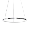 Nowoczesna lampa wisząca ROTONDA CHROME 27W LED 50 cm | Chrom
