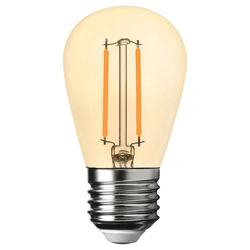 Żarówka Filamentowa LED 1W ST45 E27 2700K Amber