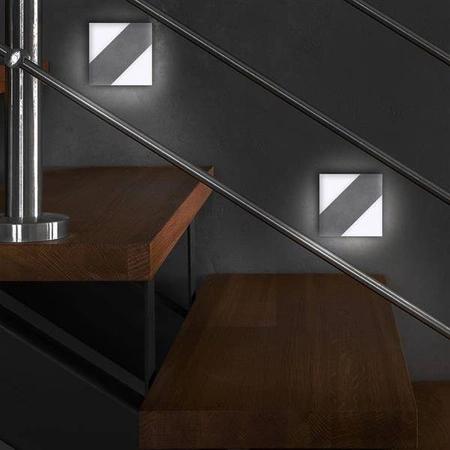 Oprawa schodowa 0,6W EXON zimna 6500K