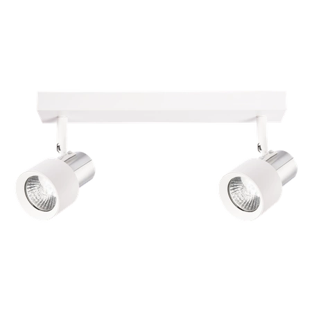 Lampa Sufitowa Cino 2xGU10 Biały + Chrom