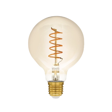 Żarówka Dekoracyjna 4W E27 G125 kula barwa ciepła 2700K