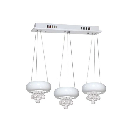 LAMPA WISZĄCA LUX BIANCO 3X6W LED