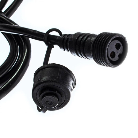 Girlanda EKO6932 15m bez żarówek E27 IP44 15 punktów | czarny