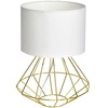 Lampa stojąca INDUSTRIALNA LUPO WHITE/GOLD 1xE27 MLP6268