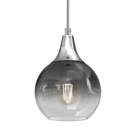 Lampa wisząca MONTE SILVER, 15 cm, MLP8321, srebrna, 1x60W E27