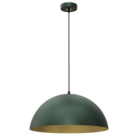 Lampa wisząca BETA, MLP8287, 45 cm, zielony/złoty, 1x60W E27