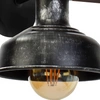 Kinkiet FARO BLACK / WOOD 1xE27 60W MLP6241