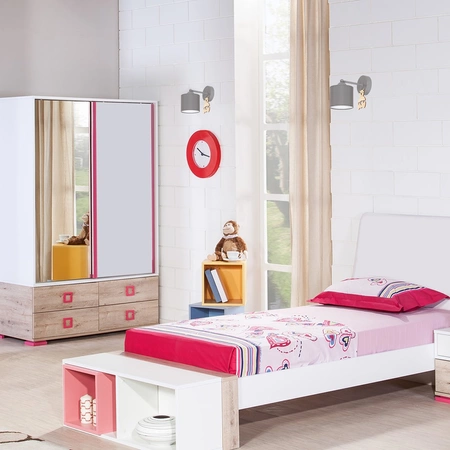 Kinkiet dziecięcy MIŚ szary