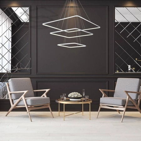 Nowoczesna lampa NIX III LED white 80cm