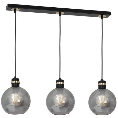 Lampa wisząca listwa OMEGA BLACK / GOLD MLP6531