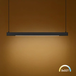 Lampa wisząca Linea Czarny 36W LED 3000K-4000K-5700K