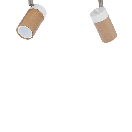 Lampa sufitowa nowoczesna reflektorek spot BARON II biały szer. 37cm