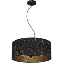 Lampa wisząca SENSO Black/Gold 3xE27 wys. 90cm | czarny złoty