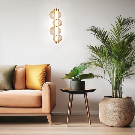 Lampa wisząca BOLLA GOLD 17W LED