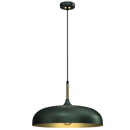 Lampa wisząca LINCOLN, MLP7900, 45 cm, zielony/złoty, 1x60W E27